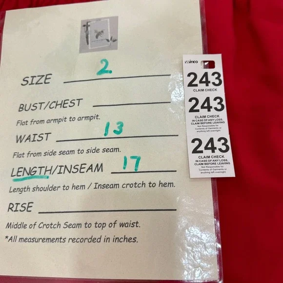 J. CREW Mercantile Sidewalk Skirt Size 2 Red Polyester Blend Crepe - Picture 9 of 9